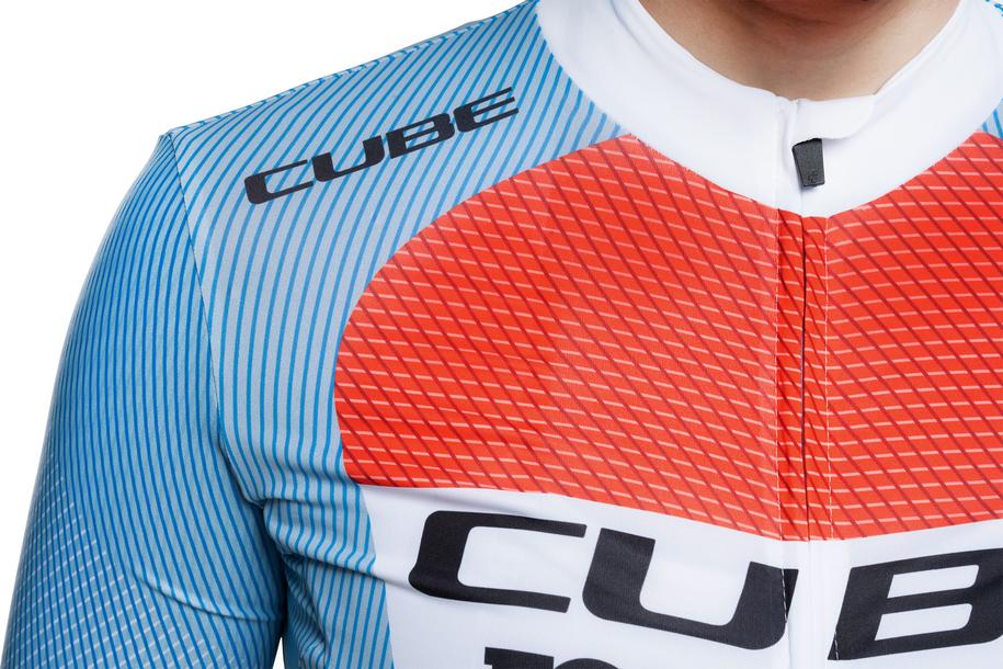 CUBE ROAD/XC WS Trikot X Factory Racing kurzarm blue´n´orange