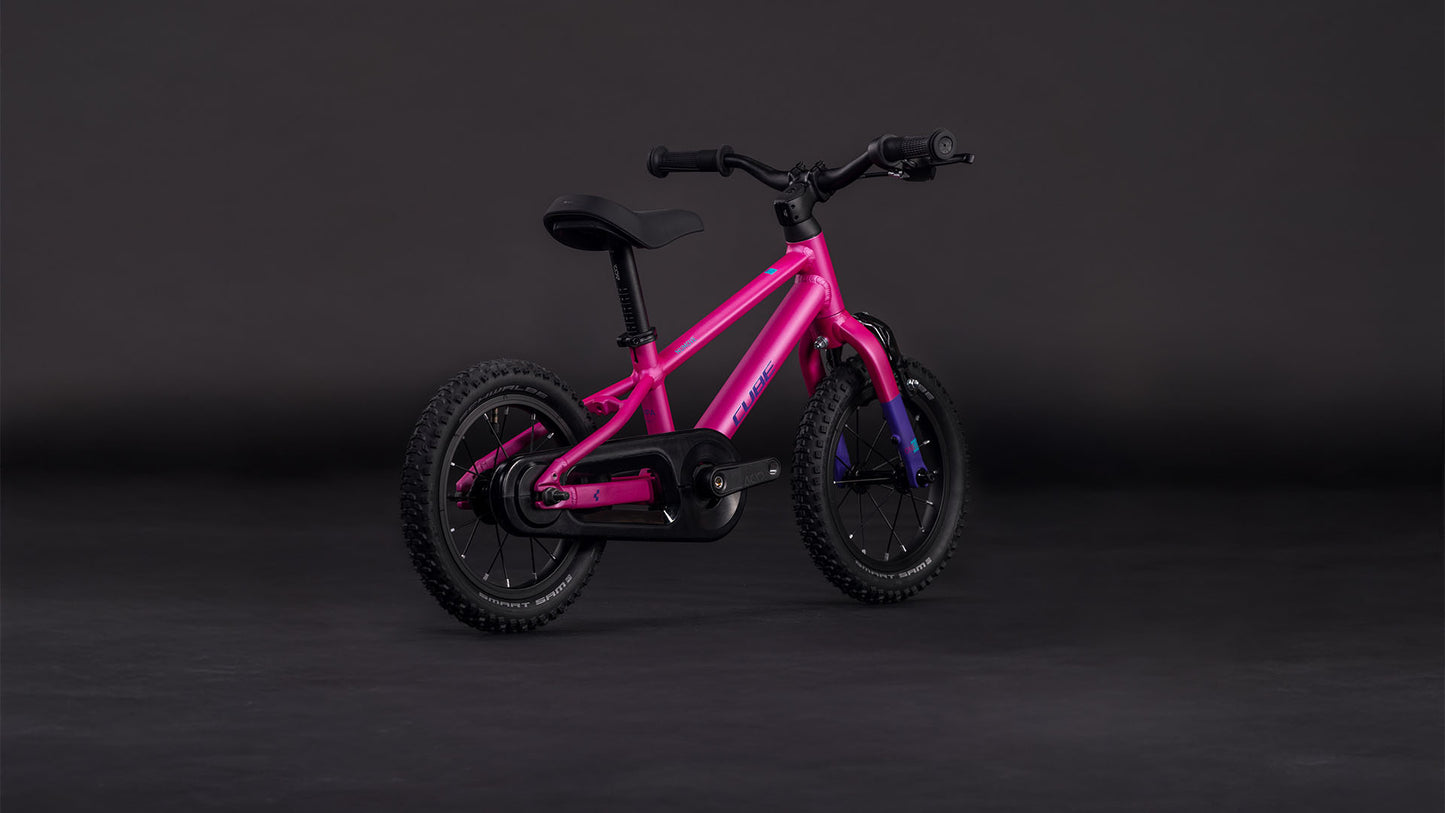 Produktbild: Cube Numove 120 RT fucsia´n´plum, Schrägansicht (schwarzer Hintergrund)
