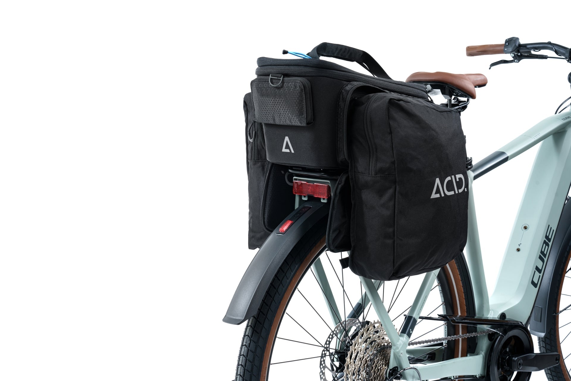 Gepäckträgertasche am Hinterrad – ACID Seitentasche für Alltag und Touren