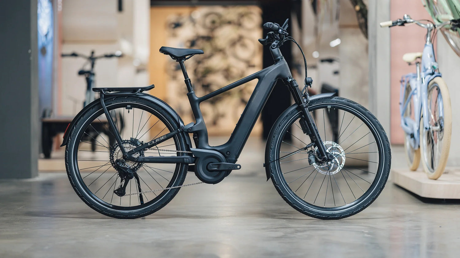 CUBE Kathmandu Hybrid ONE11 Trekking E-Bike – Pedelec mit 11-Gang Automatik
