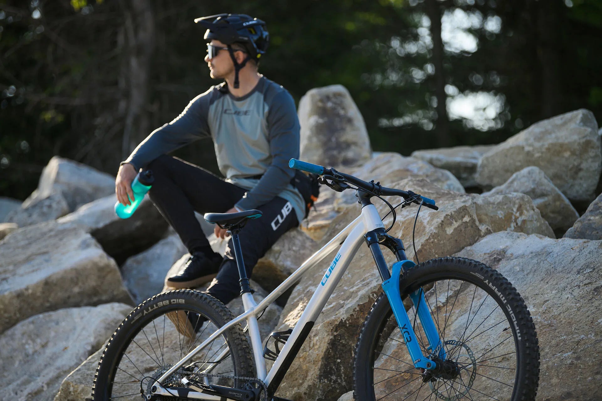CUBE Reaction Hardtail Mountainbike – Cross-Country MTB mit C:62 Carbonrahmen