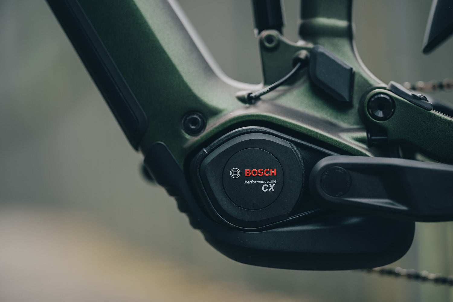 CUBE E-MTB 2026 – Nahaufnahme Bosch Performance Line CX Motor