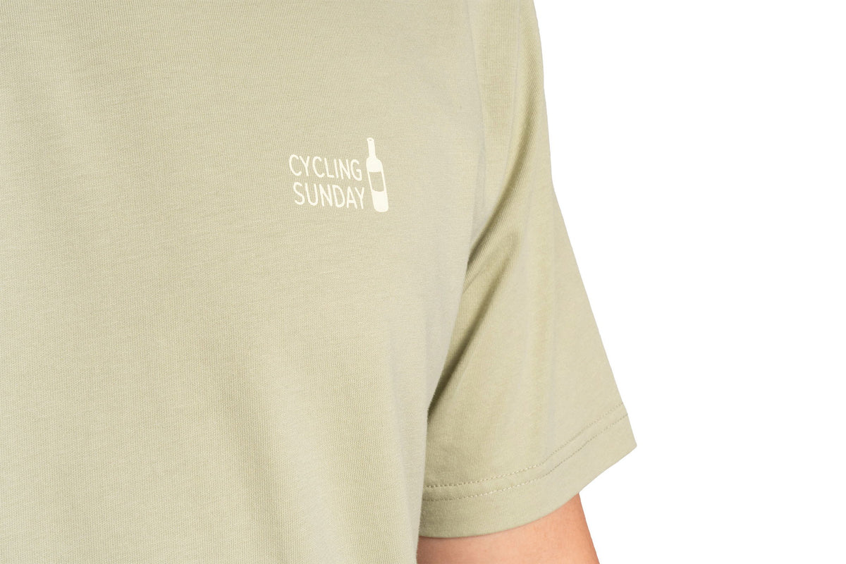 CUBE Organic T-Shirt Cycling Sunday GTY FIT – Detailansicht 4