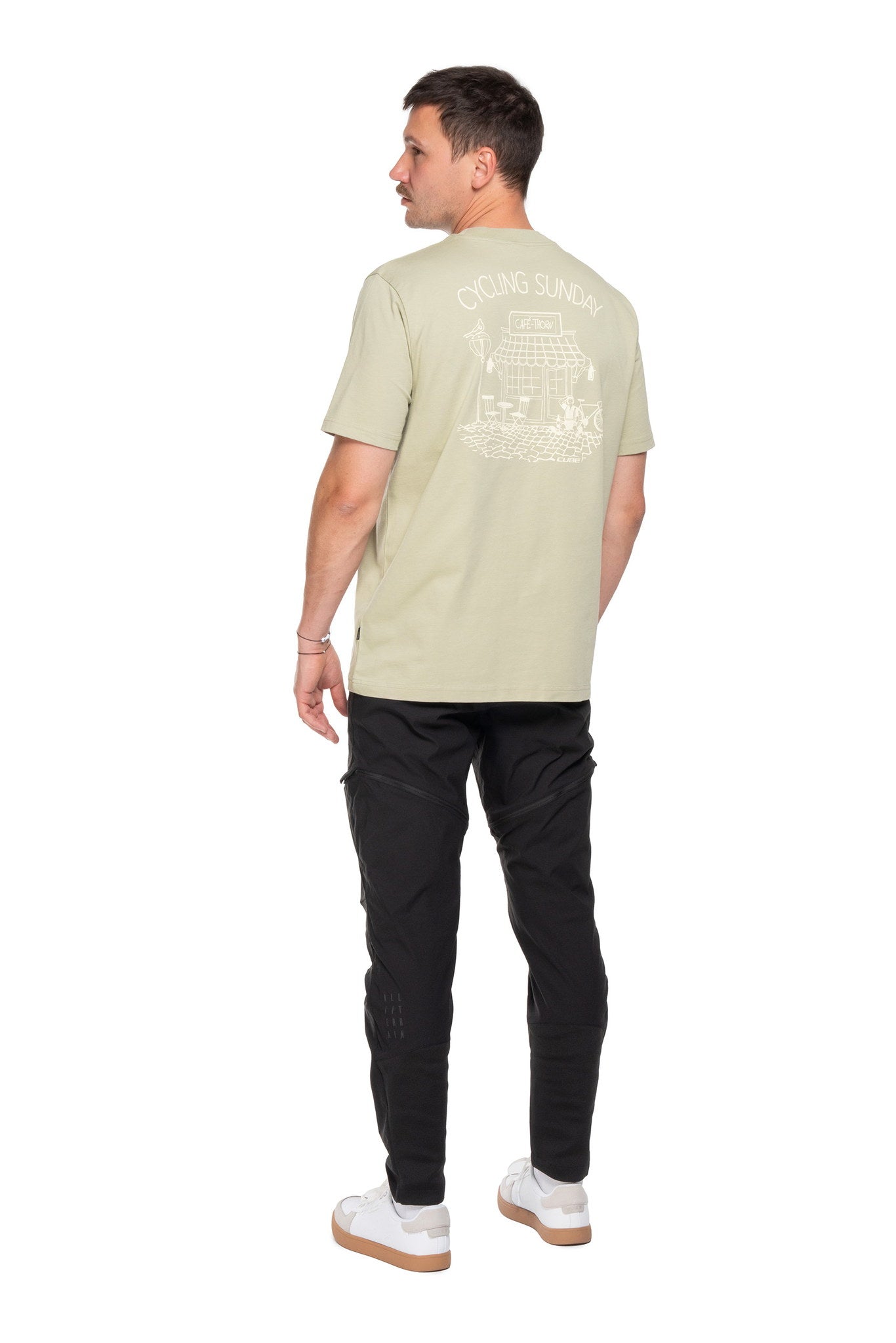 CUBE Organic T-Shirt Cycling Sunday GTY FIT – Anwendung 6