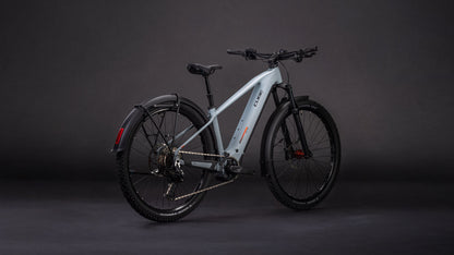 Produktbild: Cube Reaction Hybrid Race 800 FE vulcan´n´orange, Schrägansicht (schwarzer Hintergrund)