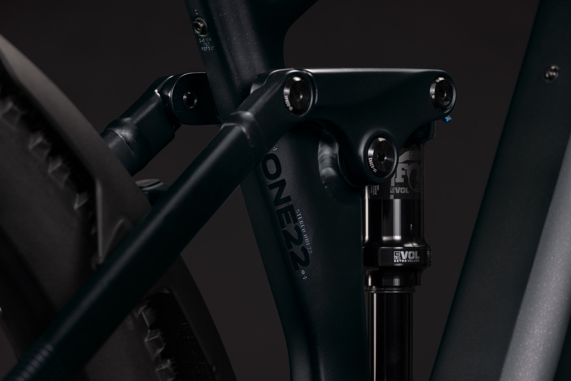 CUBE Stereo Hybrid ONE22 SLX 800 E-Mountainbike Fully 2027, Rahmendetail