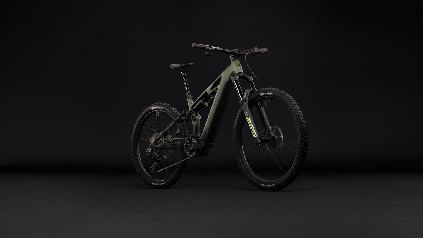 CUBE Stereo Hybrid ONE77 HPC TM 800 E-Mountainbike Fully 2027, Detailansicht