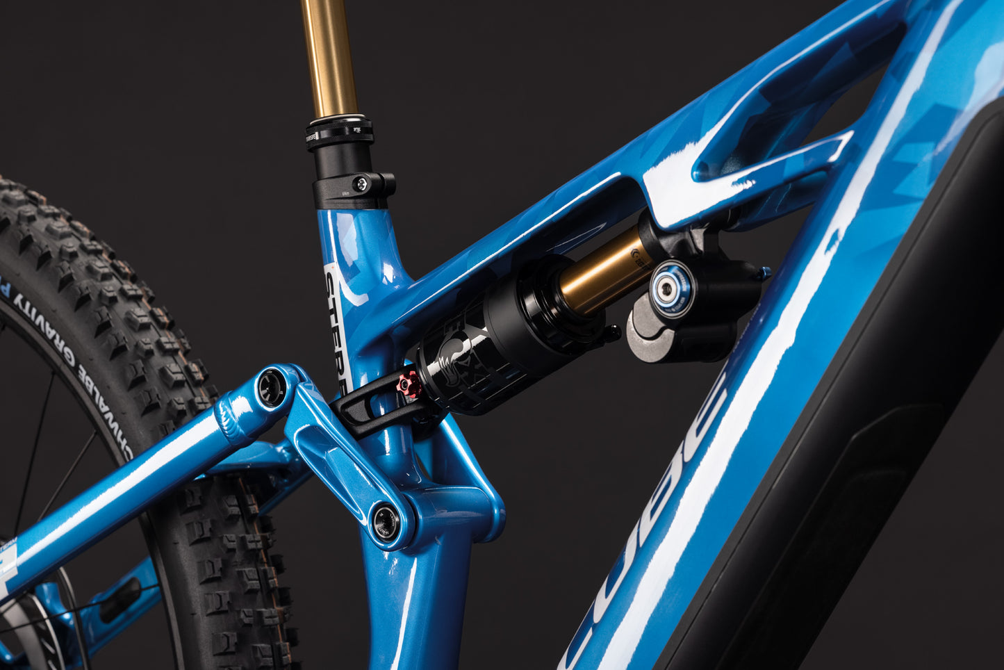 CUBE Stereo Hybrid ONE77 HPC At 800 E-Mountainbike Fully 2027, Laufrad und Reifen