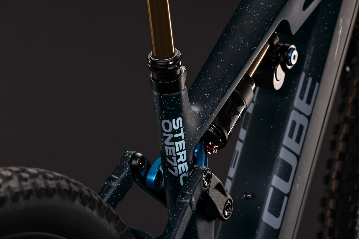 CUBE Stereo Hybrid ONE77 HPC SLT 800 E-Mountainbike Fully 2027, Rahmendetail