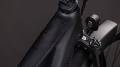 Produktbild: Cube Nuride Hybrid SLX 800 black´n´gold, Detailaufnahme 01