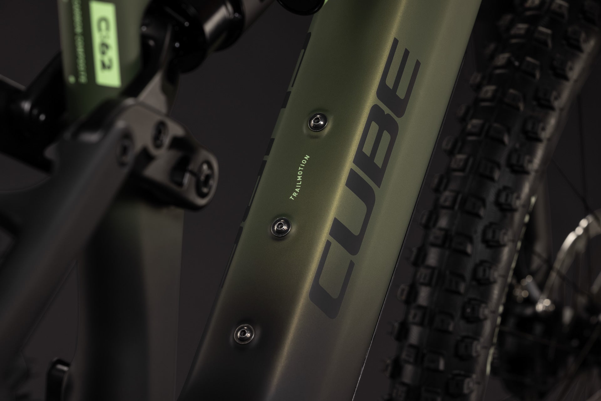 CUBE AMS Hybrid 177 C:62 TM 600x E-Mountainbike Fully 2027, Rahmendetail