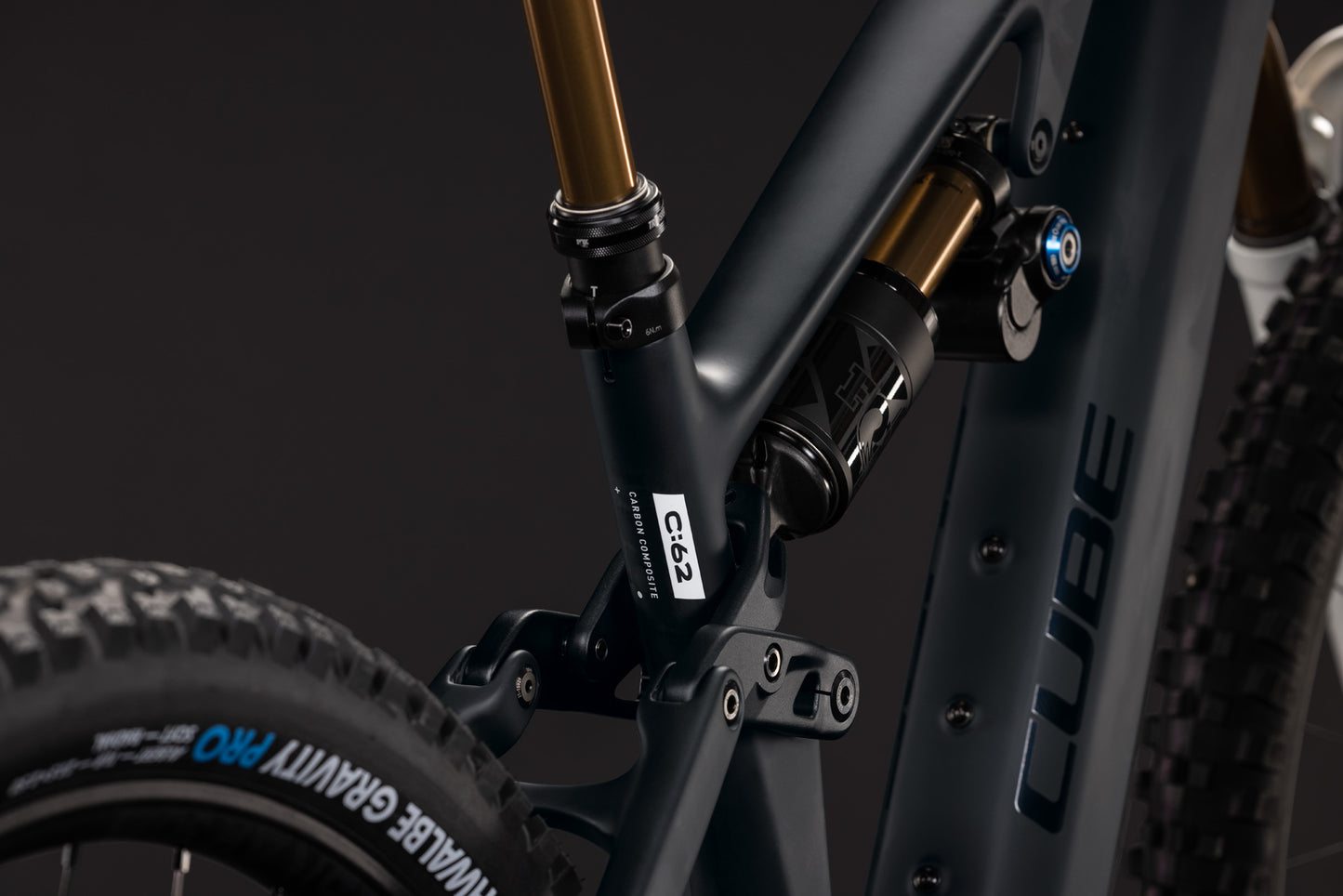 CUBE AMS Hybrid 177 C:62 At 600x E-Mountainbike Fully 2027, Rahmendetail