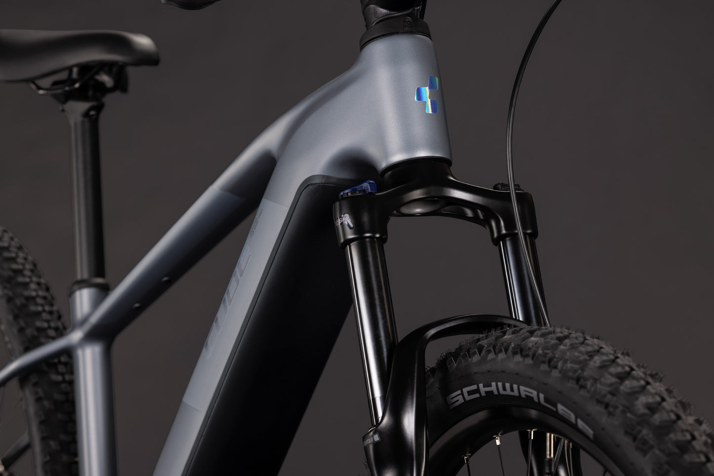 CUBE Reaction Hybrid Performance 720 E-Mountainbike Hardtail 2027, Sattel und Sitzposition