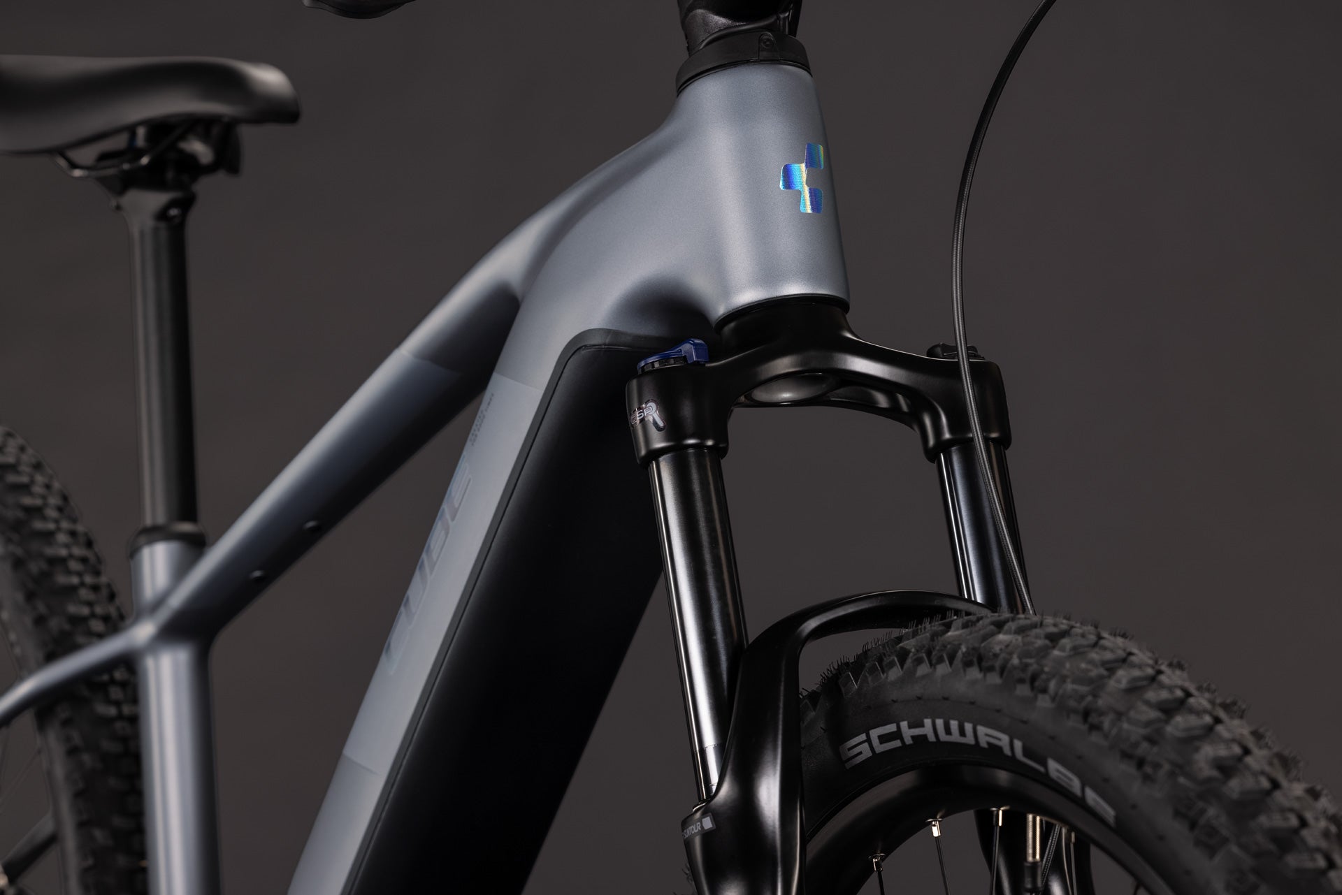 CUBE Reaction Hybrid Performance 720 E-Mountainbike Hardtail 2027, Sattel und Sitzposition