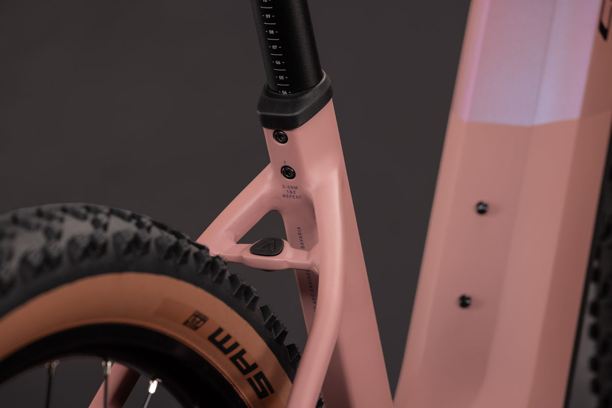 CUBE Reaction Hybrid Performance 720 Easy Entry E-Mountainbike Hardtail 2027, Sattel und Sitzposition