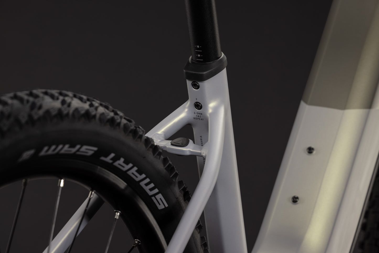 CUBE Reaction Hybrid ONE 720 Easy Entry E-Mountainbike Hardtail 2027, Rahmendetail