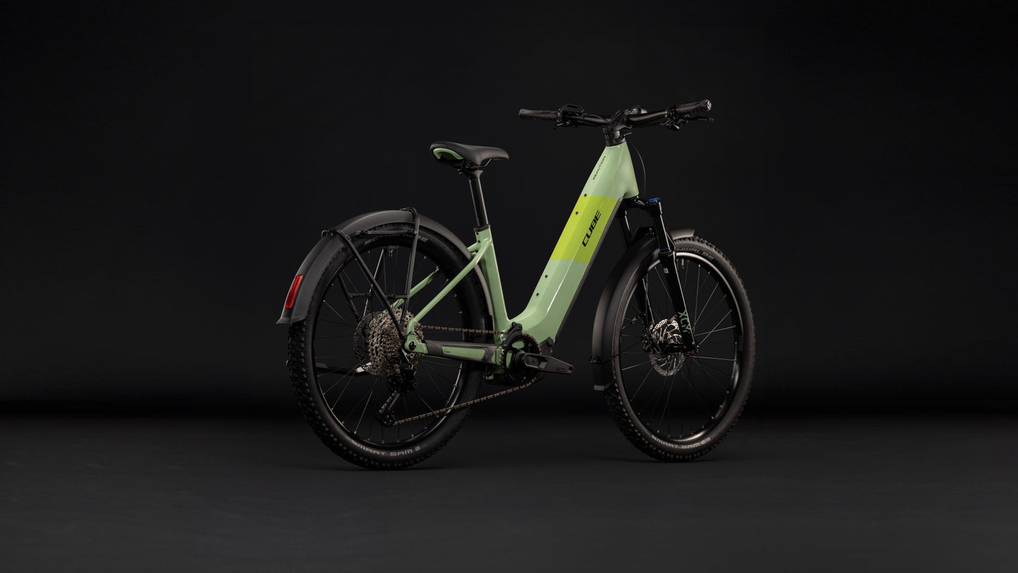 CUBE Reaction Hybrid ONE 720 FE Easy Entry E-Mountainbike Hardtail 2027, Detailansicht