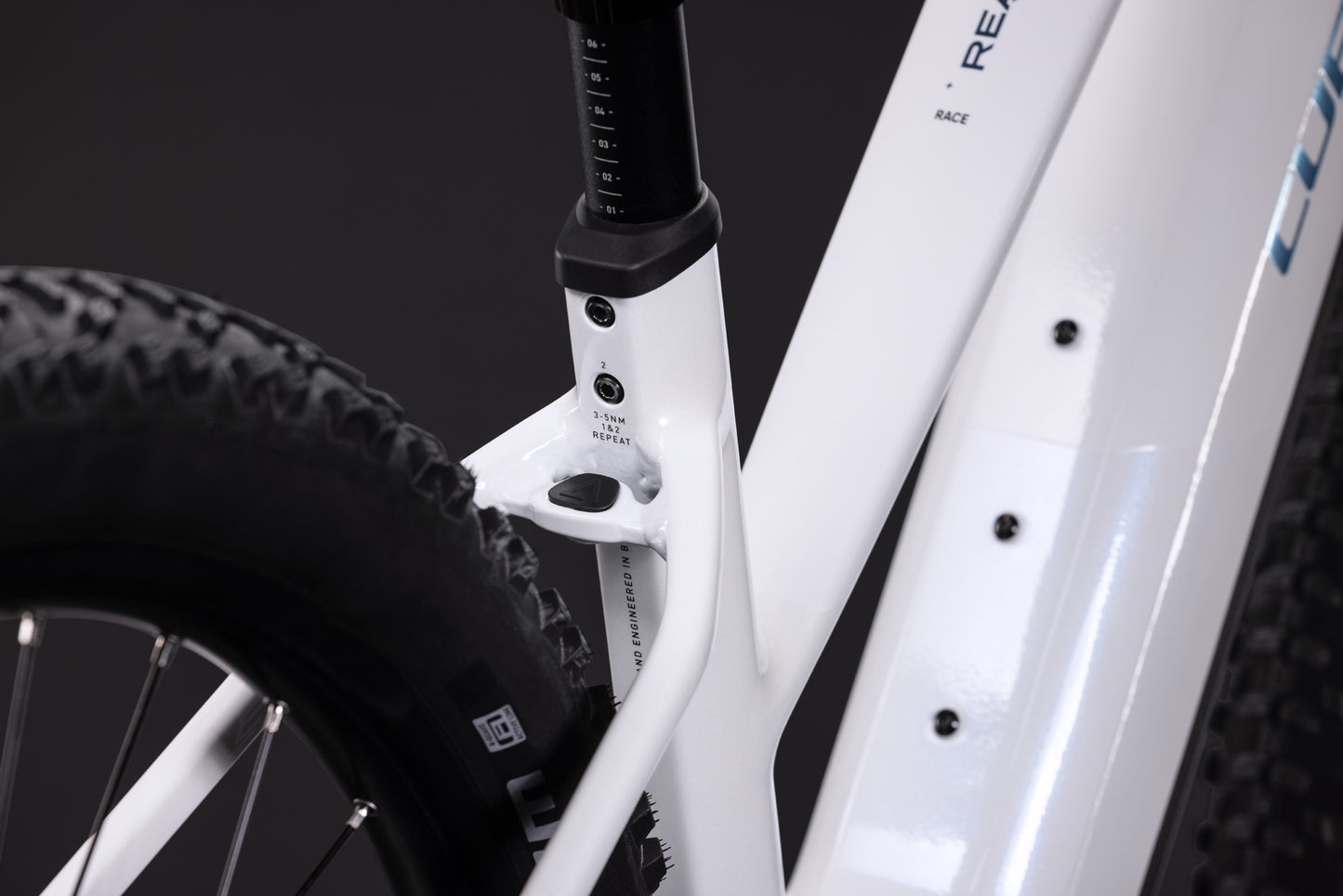 CUBE Reaction Hybrid Race 800 Trapeze E-Mountainbike Hardtail 2027, Rahmendetail