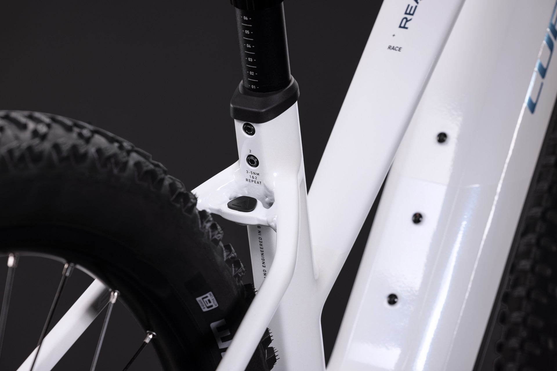 CUBE Reaction Hybrid Race 800 Trapeze E-Mountainbike Hardtail 2027, Rahmendetail