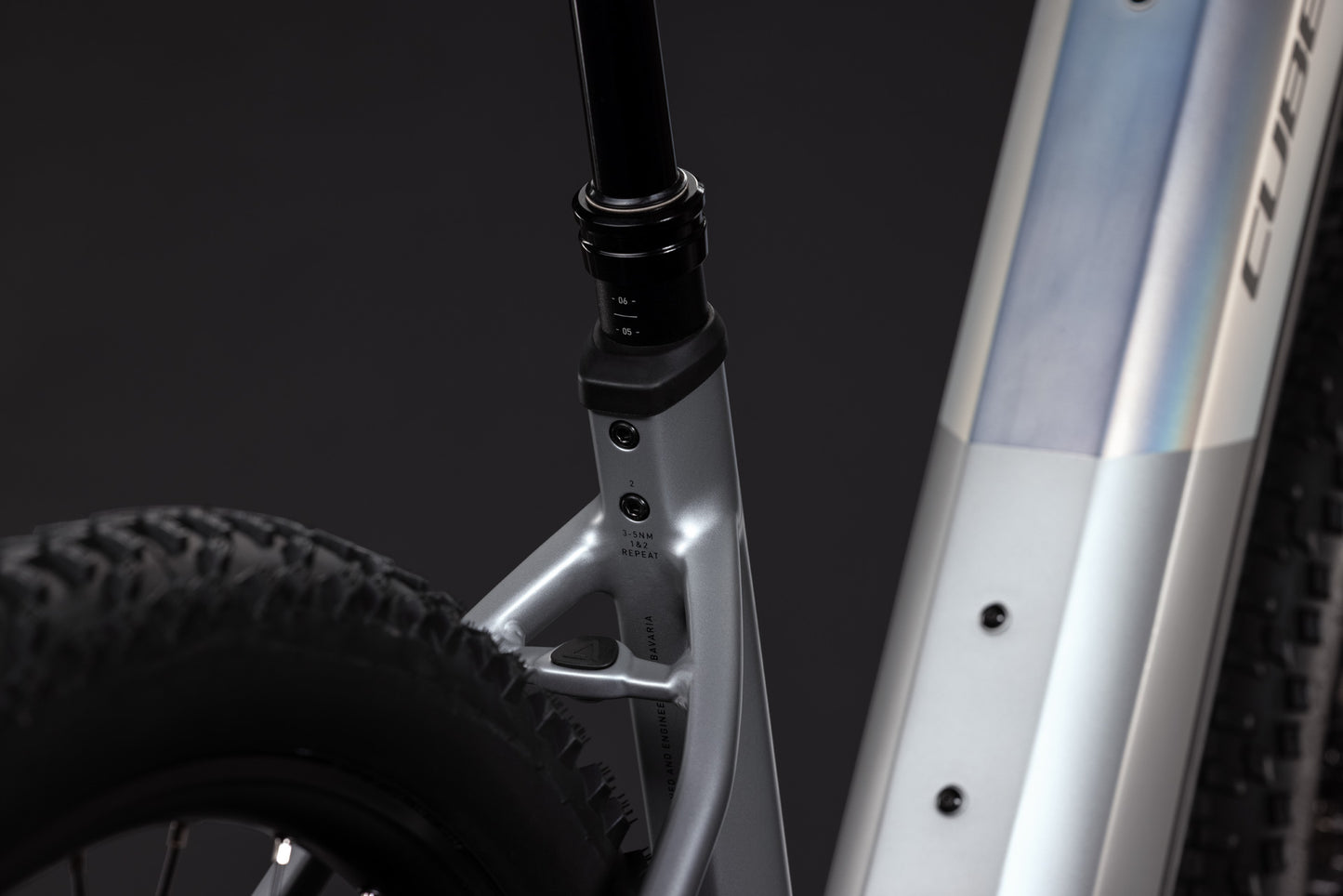 CUBE Reaction Hybrid SLX 800 Easy Entry E-Mountainbike Hardtail 2027, Rahmendetail
