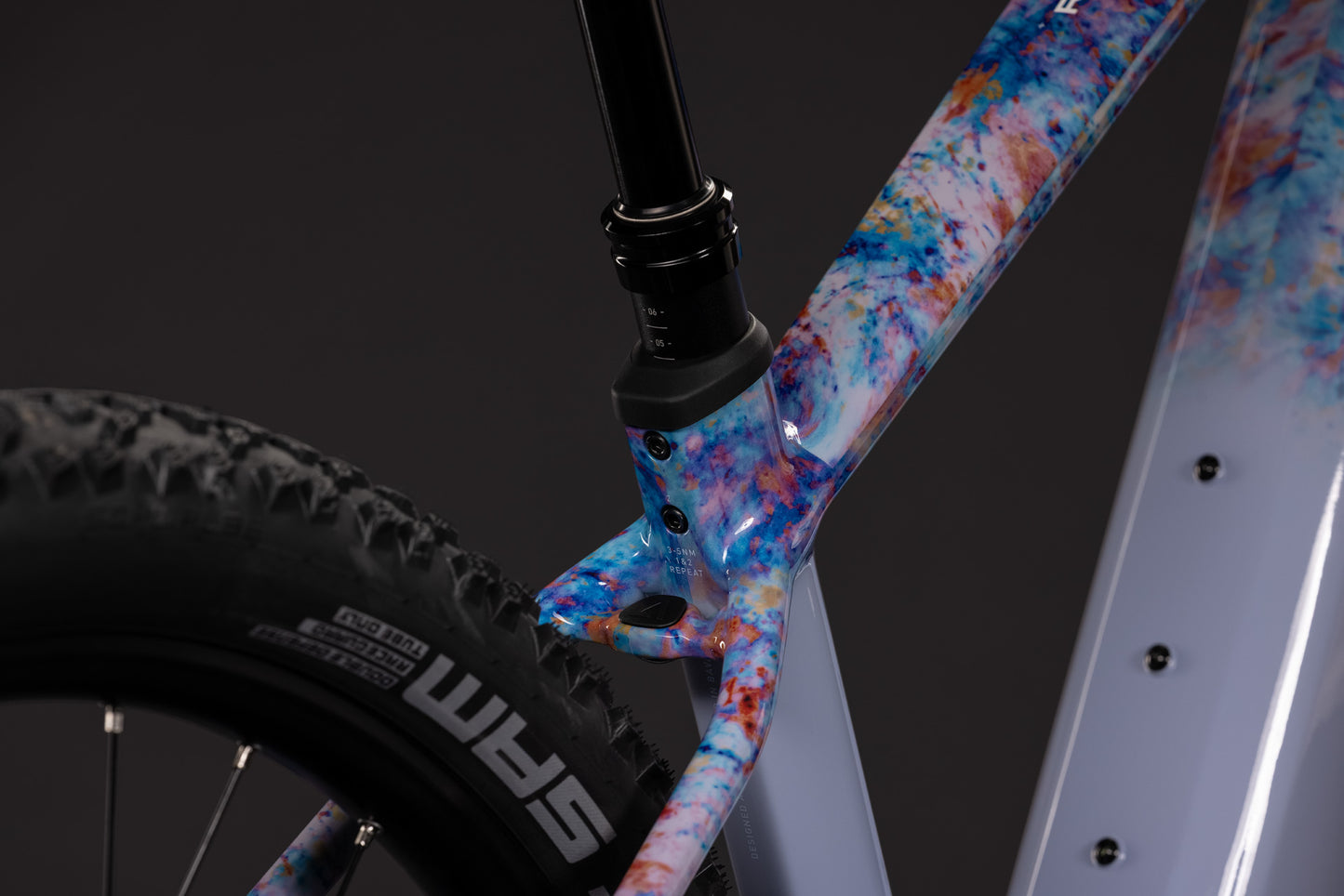 CUBE Reaction Hybrid SLX 800 E-Mountainbike Hardtail 2027, Rahmendetail
