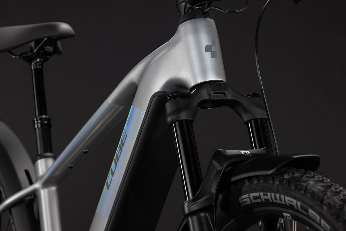 CUBE Reaction Hybrid SLX 800 FE E-Mountainbike Hardtail 2027, Sattel und Sitzposition