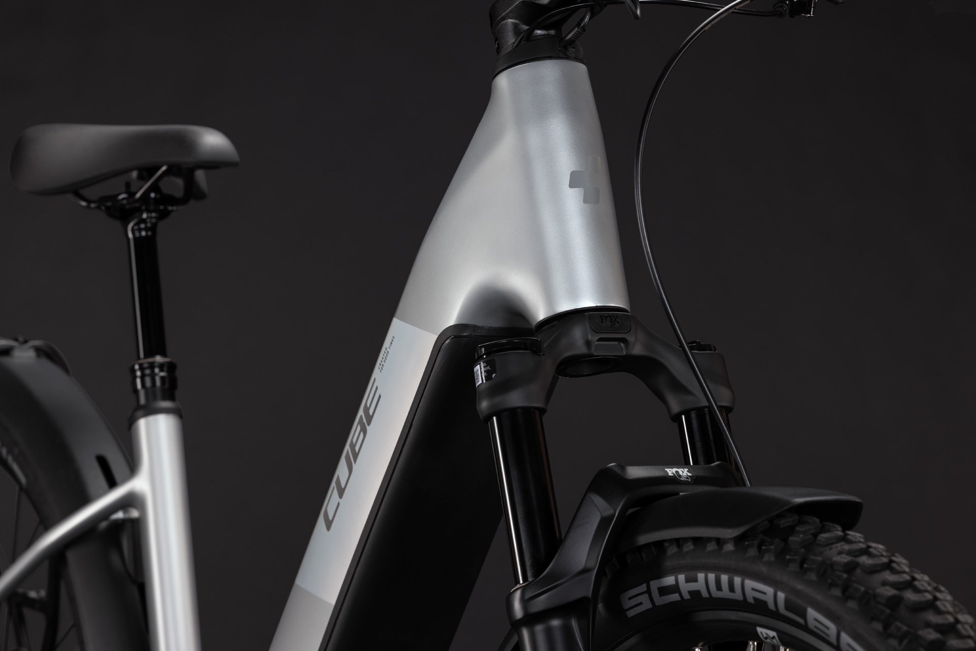 CUBE Reaction Hybrid SLX 800 FE Easy Entry E-Mountainbike Hardtail 2027, Sattel und Sitzposition