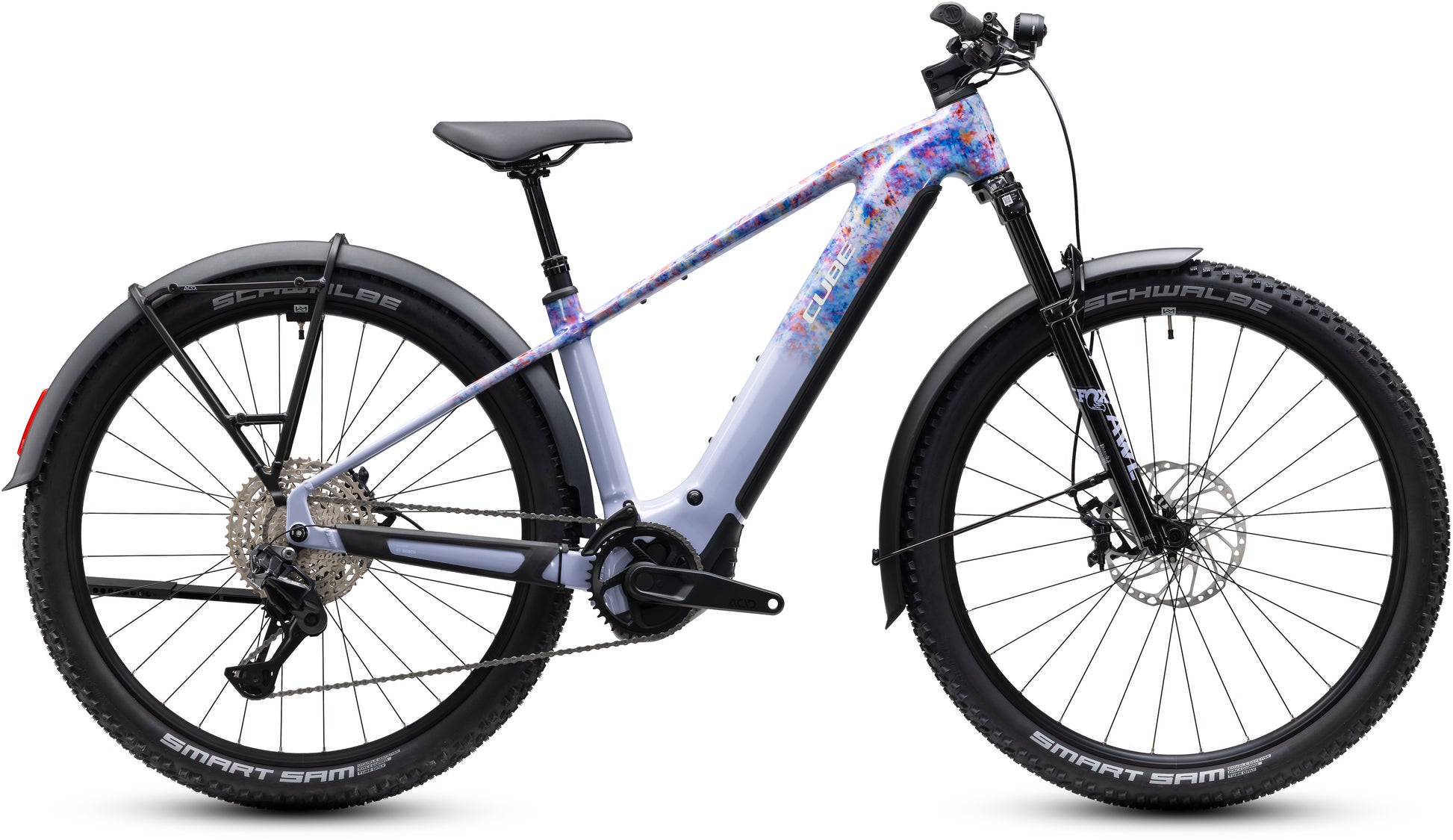 CUBE Reaction Hybrid SLX 800 FE E-Mountainbike Hardtail 2027 in artline, Seitenansicht