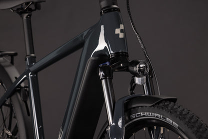 CUBE Nuride Hybrid Performance 720 E-Trekkingrad 2027, Sattel und Sitzposition