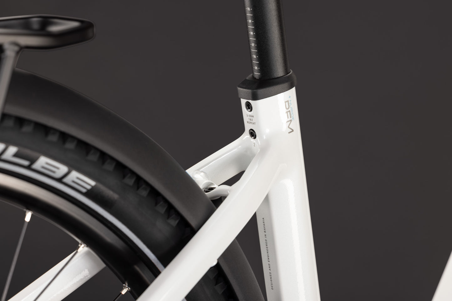 CUBE Nuride Hybrid Performance 720 Easy Entry E-Trekkingrad 2027, Rahmendetail