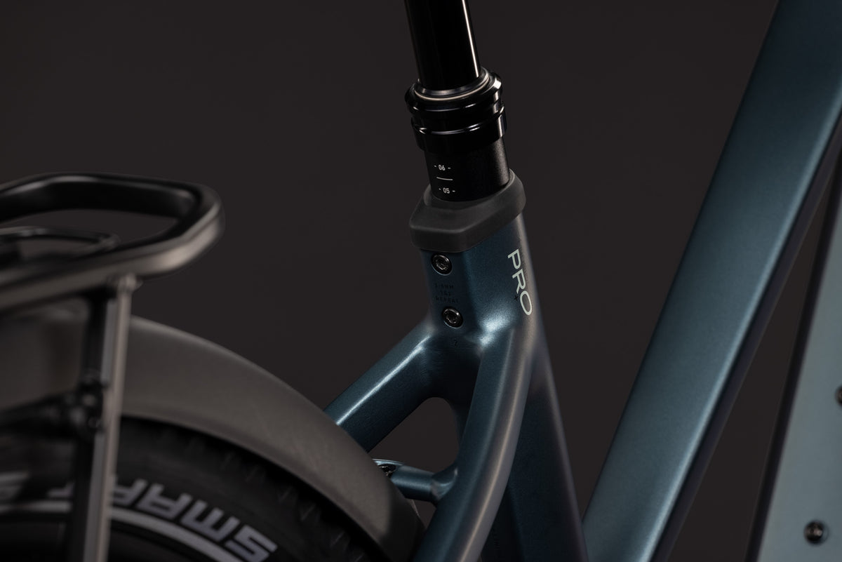 CUBE Nuride Hybrid Pro 800 Trapeze E-Trekkingrad 2027, Rahmendetail