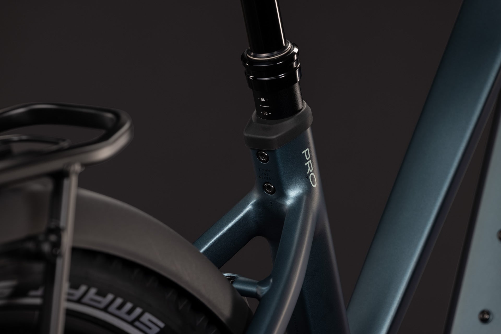 CUBE Nuride Hybrid Pro 800 Trapeze E-Trekkingrad 2027, Rahmendetail