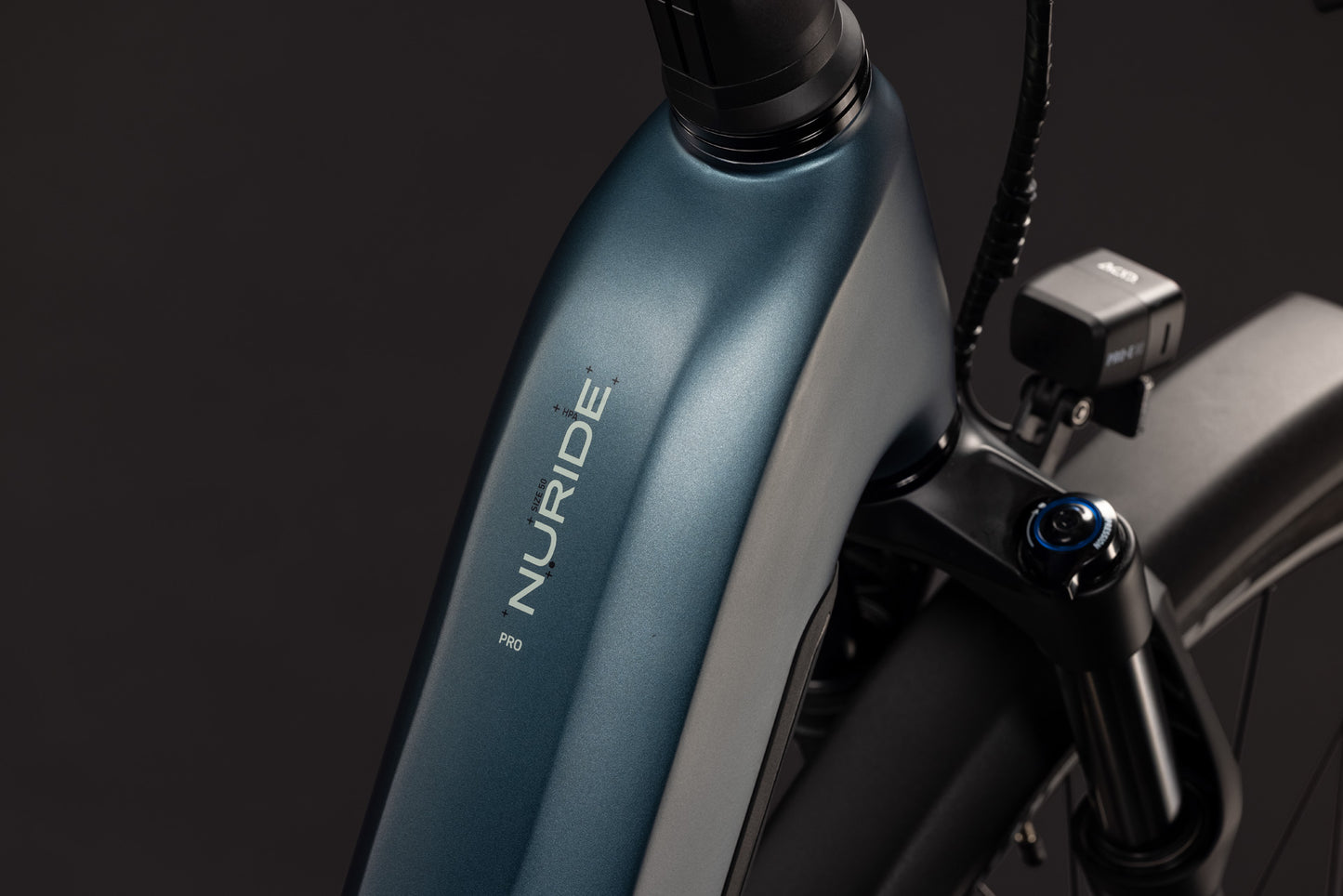 CUBE Nuride Hybrid Pro 800 Easy Entry E-Trekkingrad 2027, Cockpit und Lenker