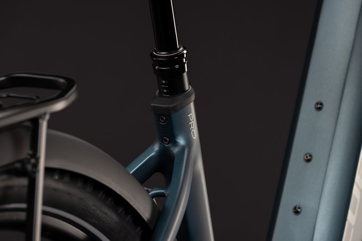 CUBE Nuride Hybrid Pro 800 Easy Entry E-Trekkingrad 2027, Rahmendetail