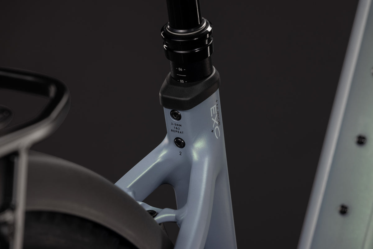 CUBE Nuride Hybrid EXC 800 Easy Entry E-Trekkingrad 2027, Rahmendetail