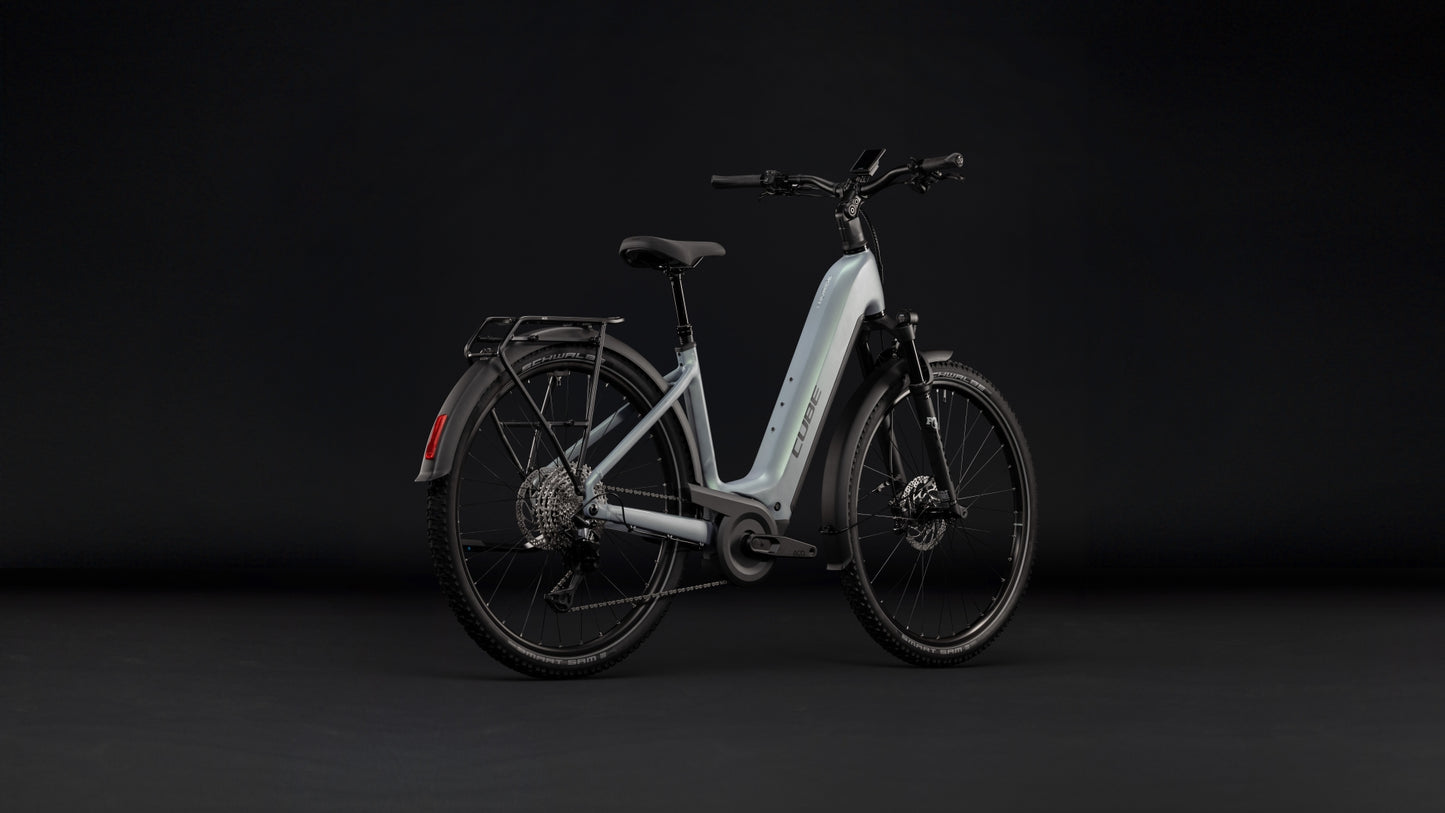 CUBE Nuride Hybrid EXC 800 Easy Entry E-Trekkingrad 2027, Detailansicht