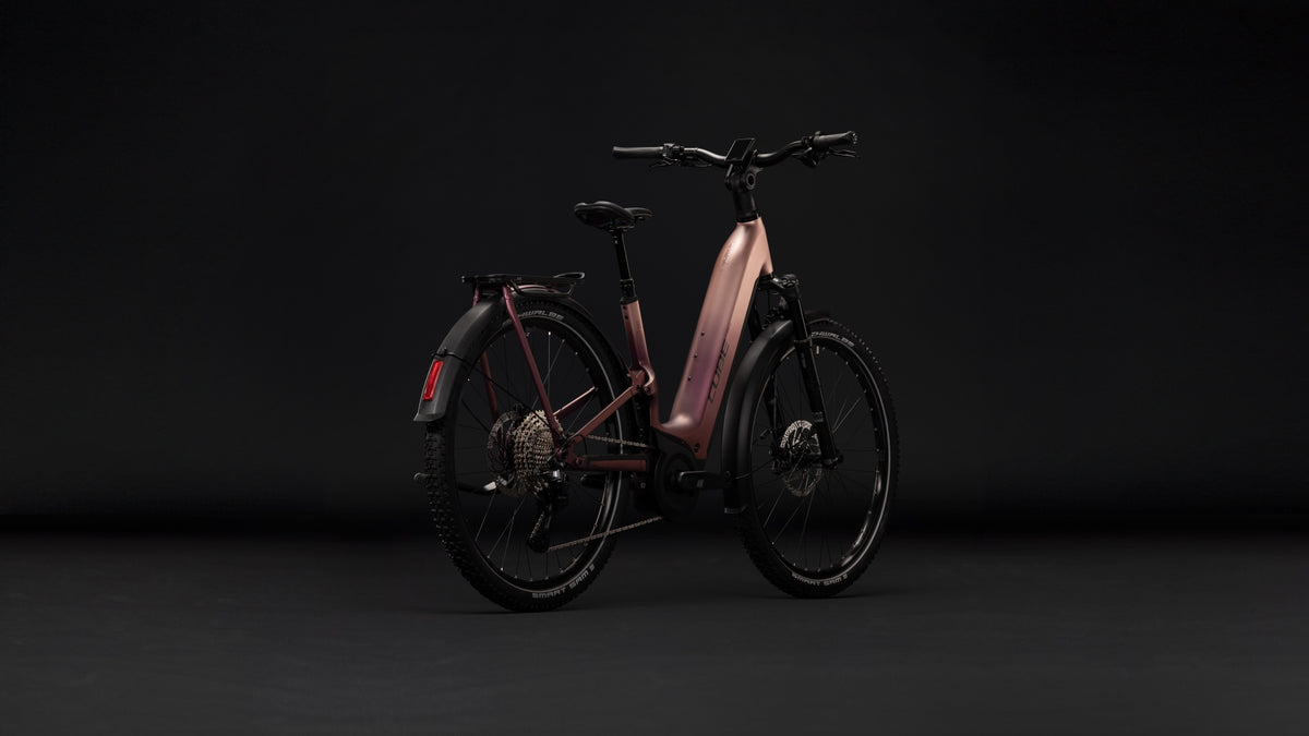 CUBE Nuride Hybrid ONE11 HPC SLX 800 Easy Entry E-Trekkingrad 2027, Detailansicht