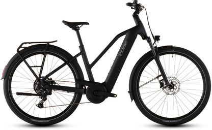 Produktbild: Cube Touring Hybrid ONE 600 coal´n´chrome, Seitenansicht (weißer Hintergrund)