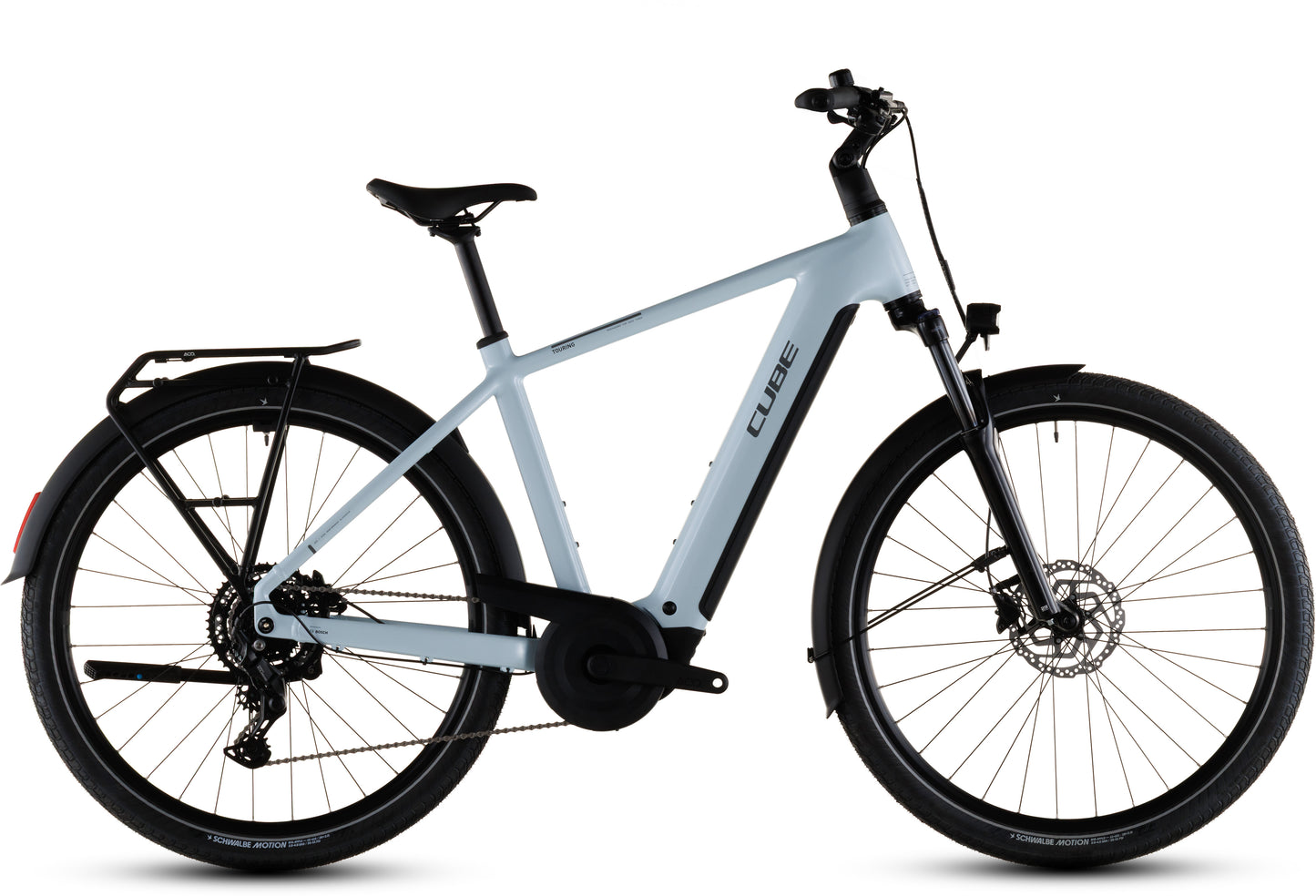 Produktbild: Cube Touring Hybrid ONE 600 glacier´n´reflex, Seitenansicht (weißer Hintergrund)