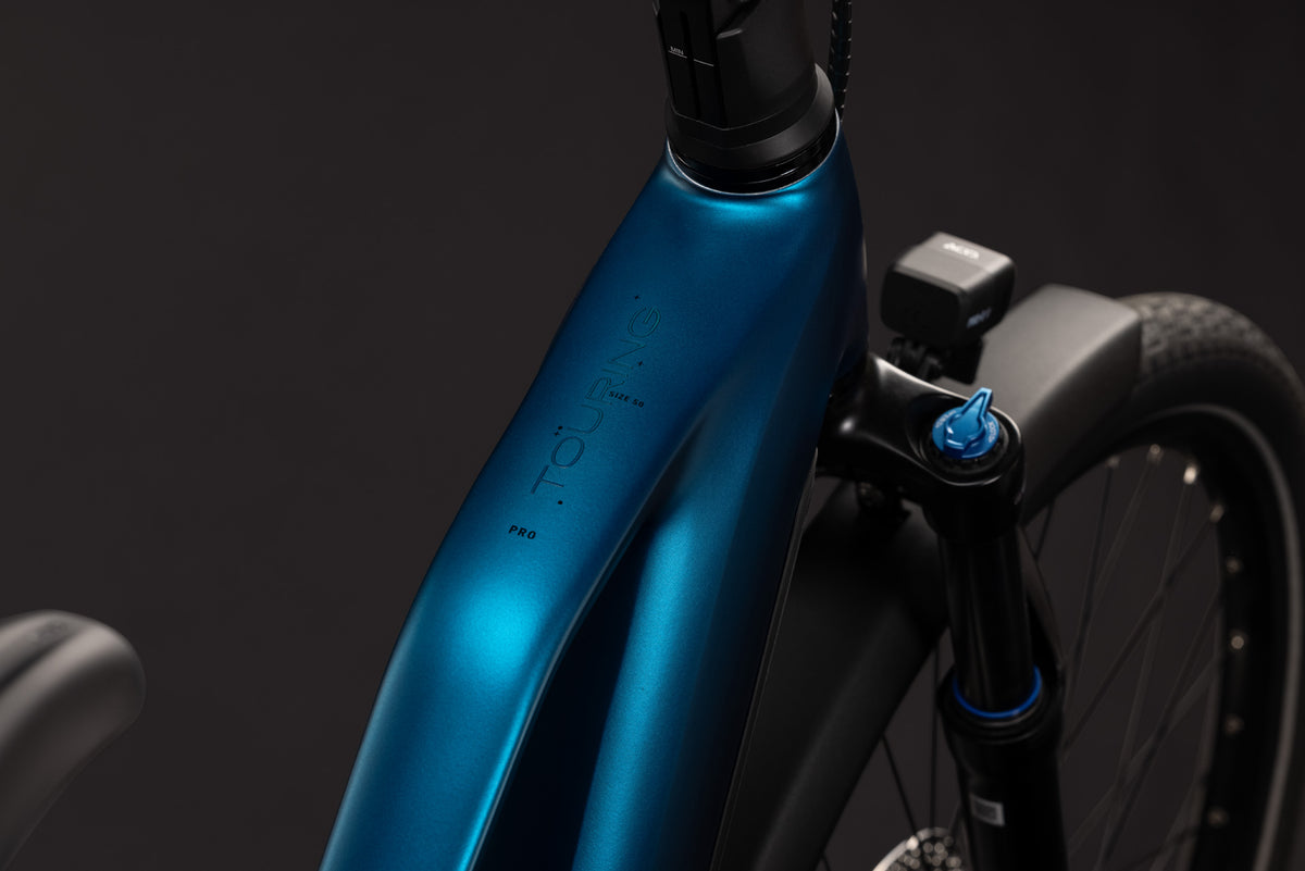 CUBE Touring Hybrid Pro 800 Trapeze E-Trekkingrad 2027, Cockpit und Lenker