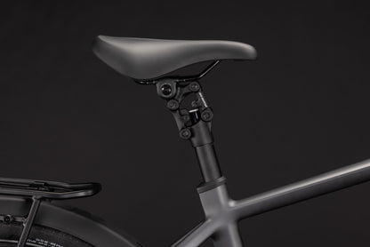 CUBE Touring Hybrid Deluxe SLX 800 E-Trekkingrad 2027, Sattel und Sitzposition