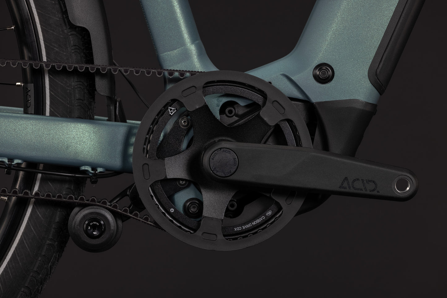 CUBE Touring Hybrid Deluxe SLX 800 Trapeze E-Trekkingrad 2027, Rahmendetail