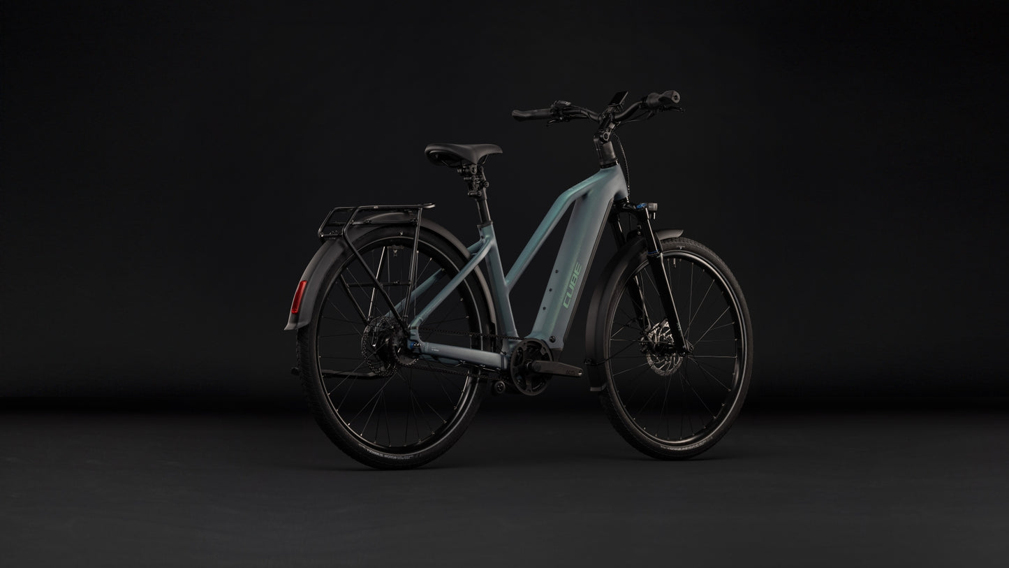 CUBE Touring Hybrid Deluxe SLX 800 Trapeze E-Trekkingrad 2027, Detailansicht