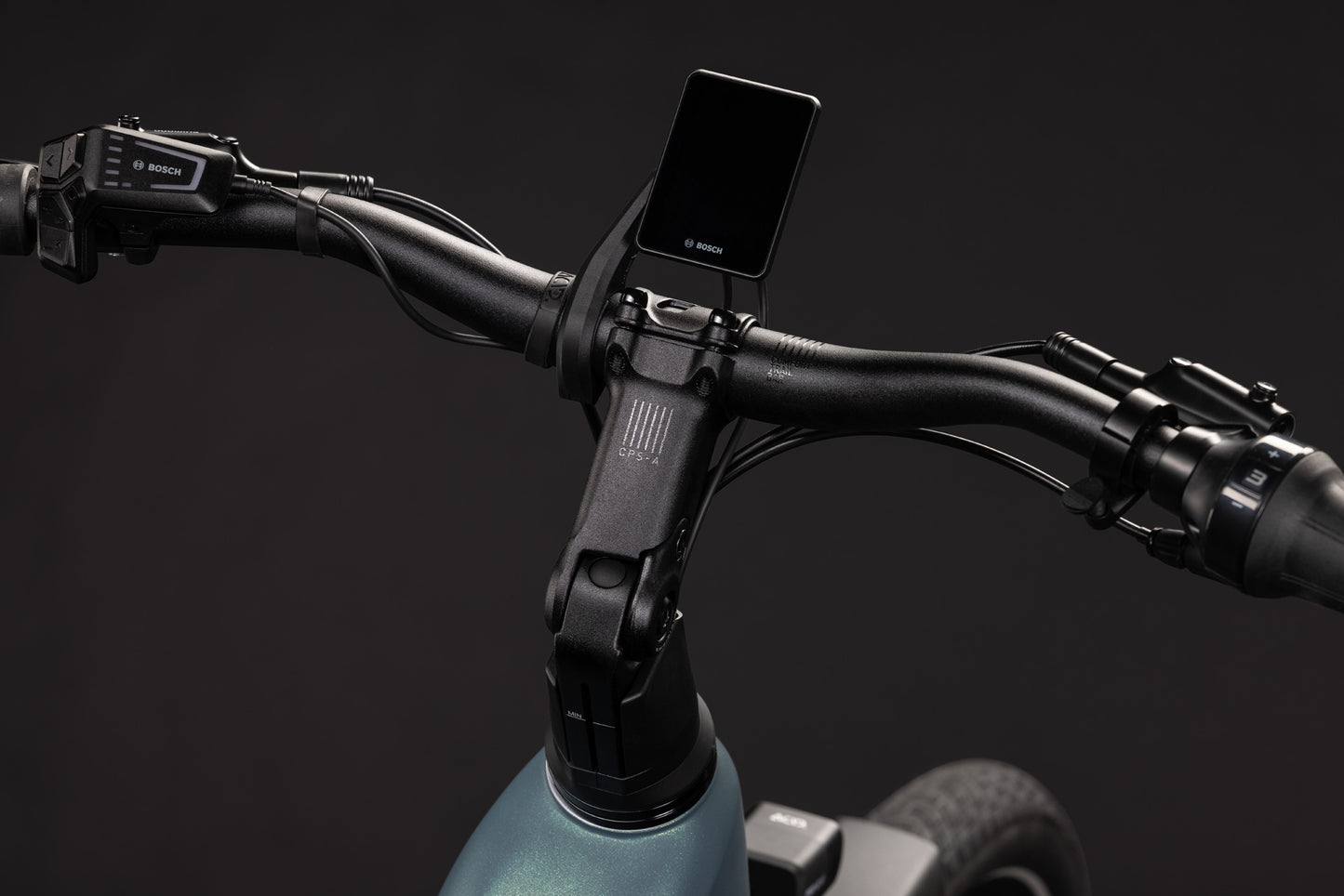 CUBE Touring Hybrid Deluxe SLX 800 Easy Entry E-Trekkingrad 2027, Cockpit und Lenker