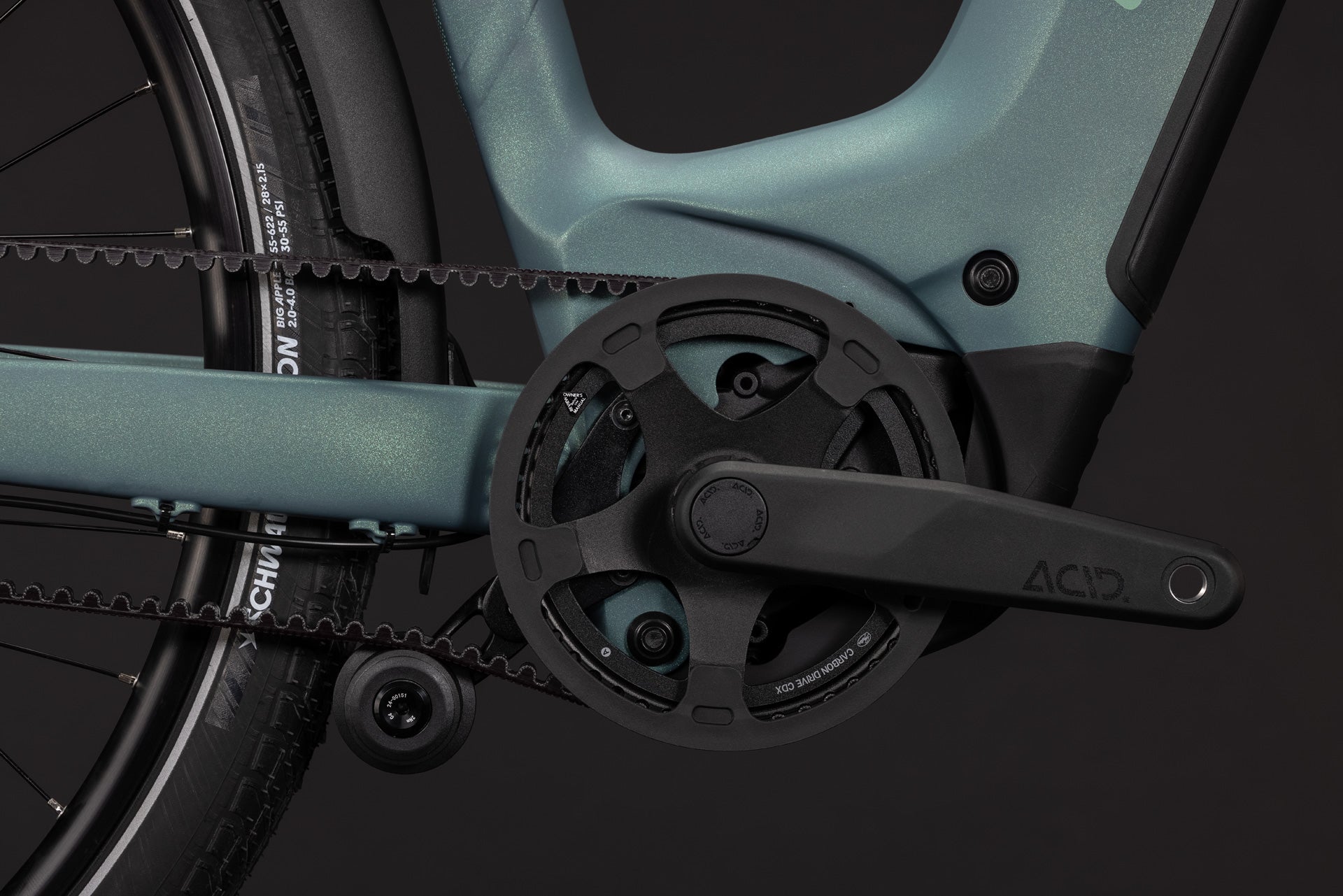 CUBE Touring Hybrid Deluxe SLX 800 Easy Entry E-Trekkingrad 2027, Rahmendetail
