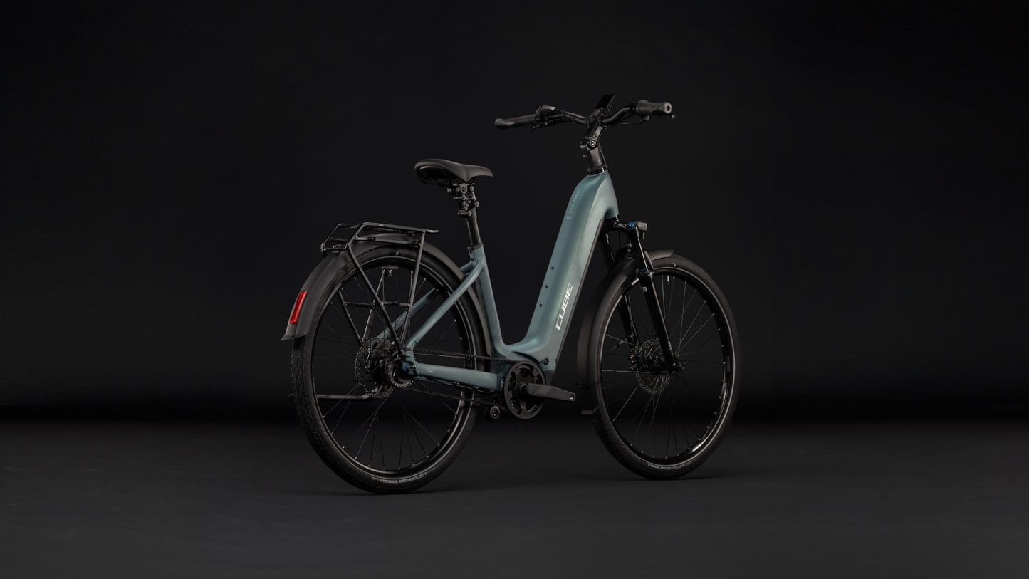 CUBE Touring Hybrid Deluxe SLX 800 Easy Entry E-Trekkingrad 2027, Detailansicht