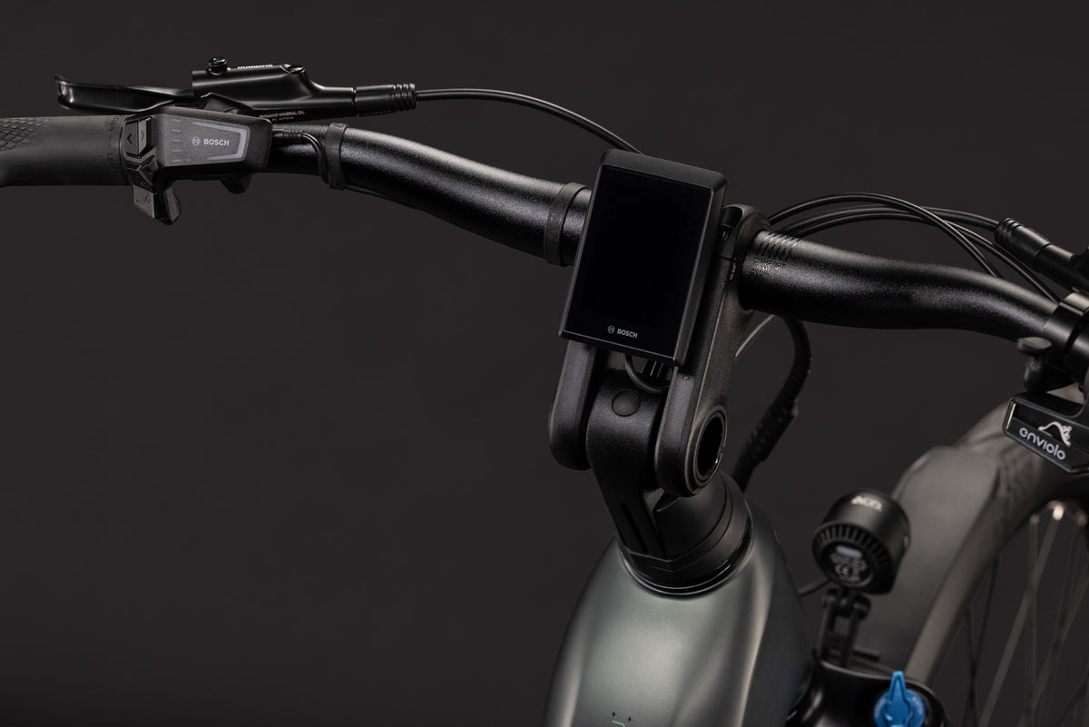 CUBE Kathmandu Hybrid Deluxe Pro 800 Easy Entry E-Trekkingrad 2027, Cockpit und Lenker