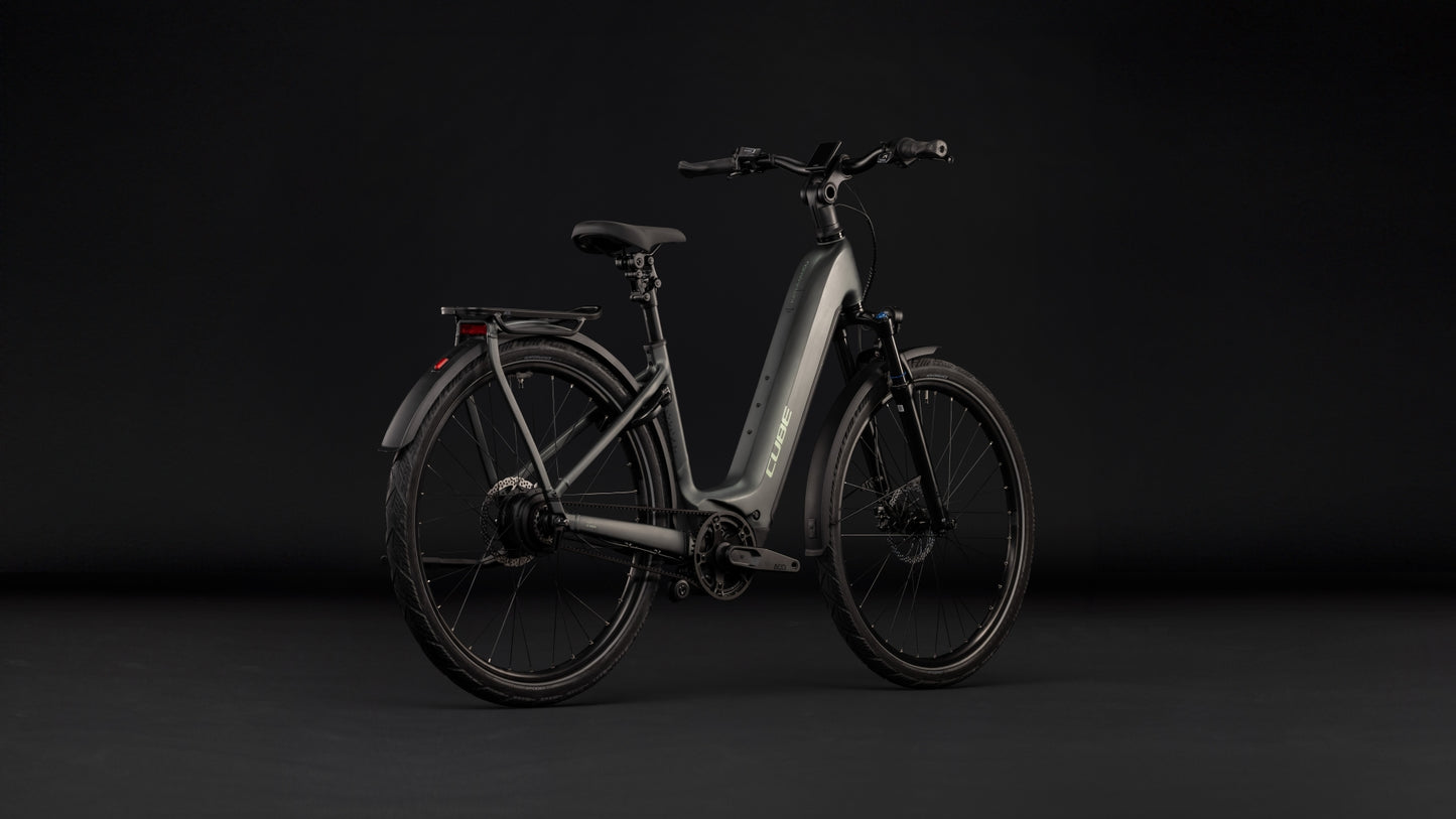 CUBE Kathmandu Hybrid Deluxe Pro 800 Easy Entry E-Trekkingrad 2027, Detailansicht