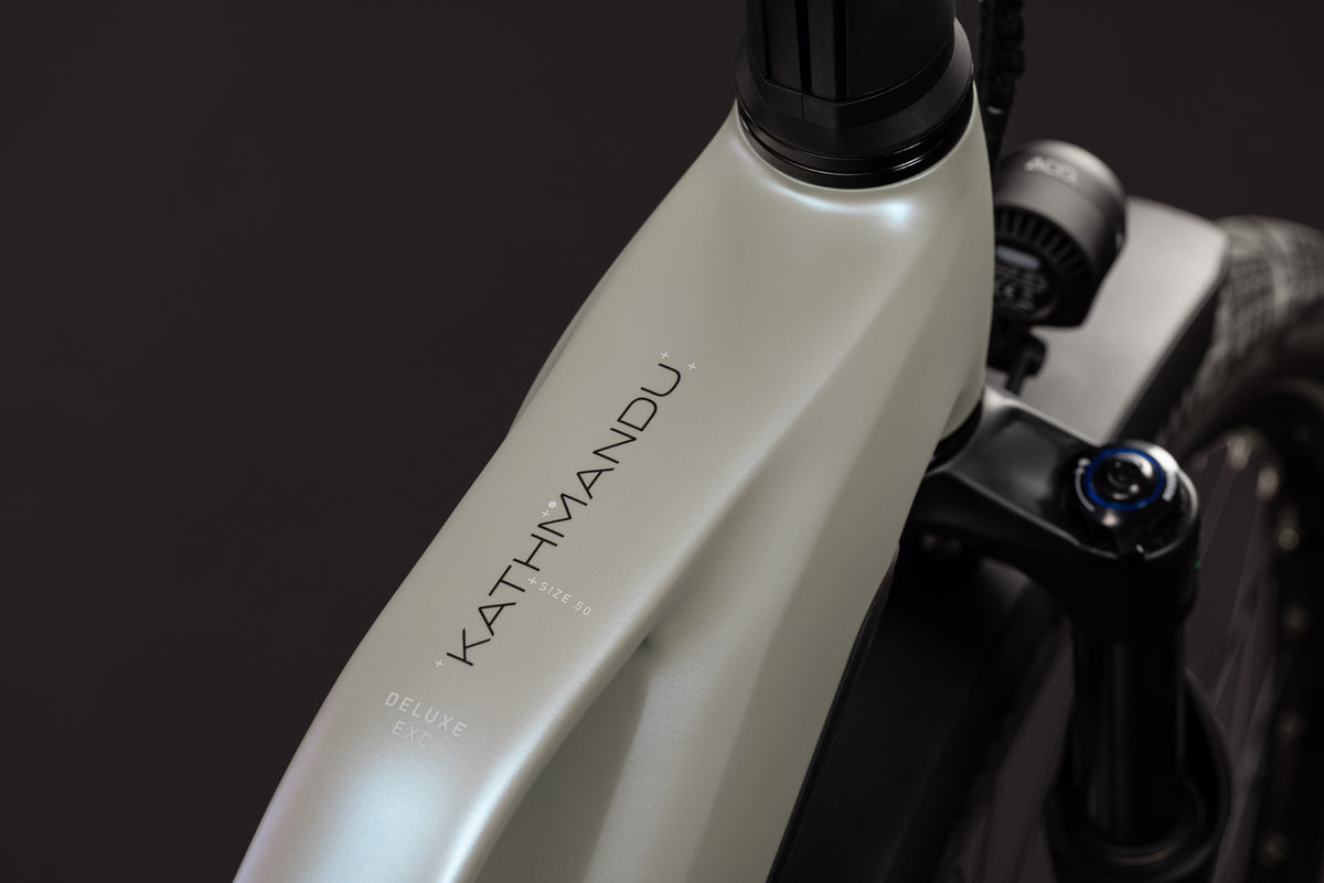CUBE Kathmandu Hybrid Deluxe EXC 800 Trapeze E-Trekkingrad 2027, Cockpit und Lenker
