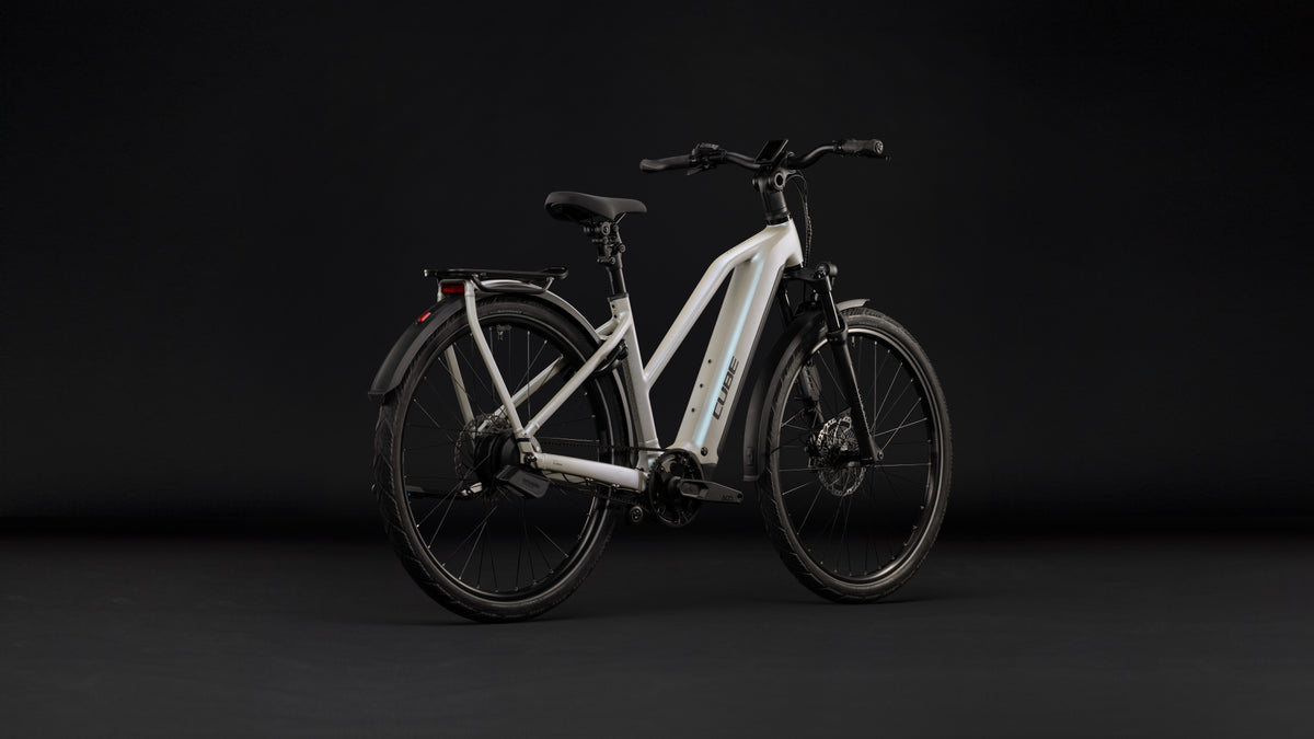 CUBE Kathmandu Hybrid Deluxe EXC 800 Trapeze E-Trekkingrad 2027, Detailansicht